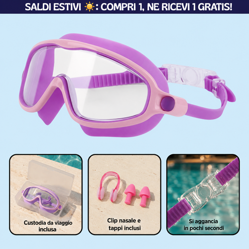 Aquini — Occhialini da Nuoto per Bambini