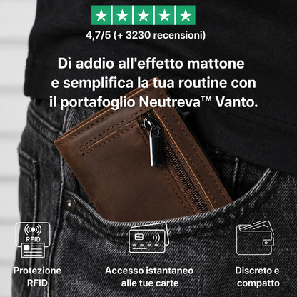 Vanto — Portafoglio Smart Minimalista