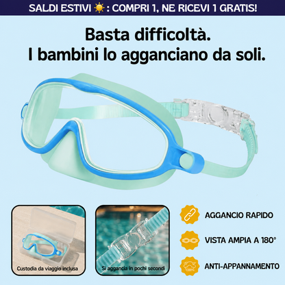 Aquini — Occhialini da Nuoto per Bambini