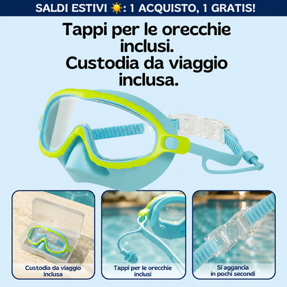 Aquini — Occhialini da Nuoto per Bambini