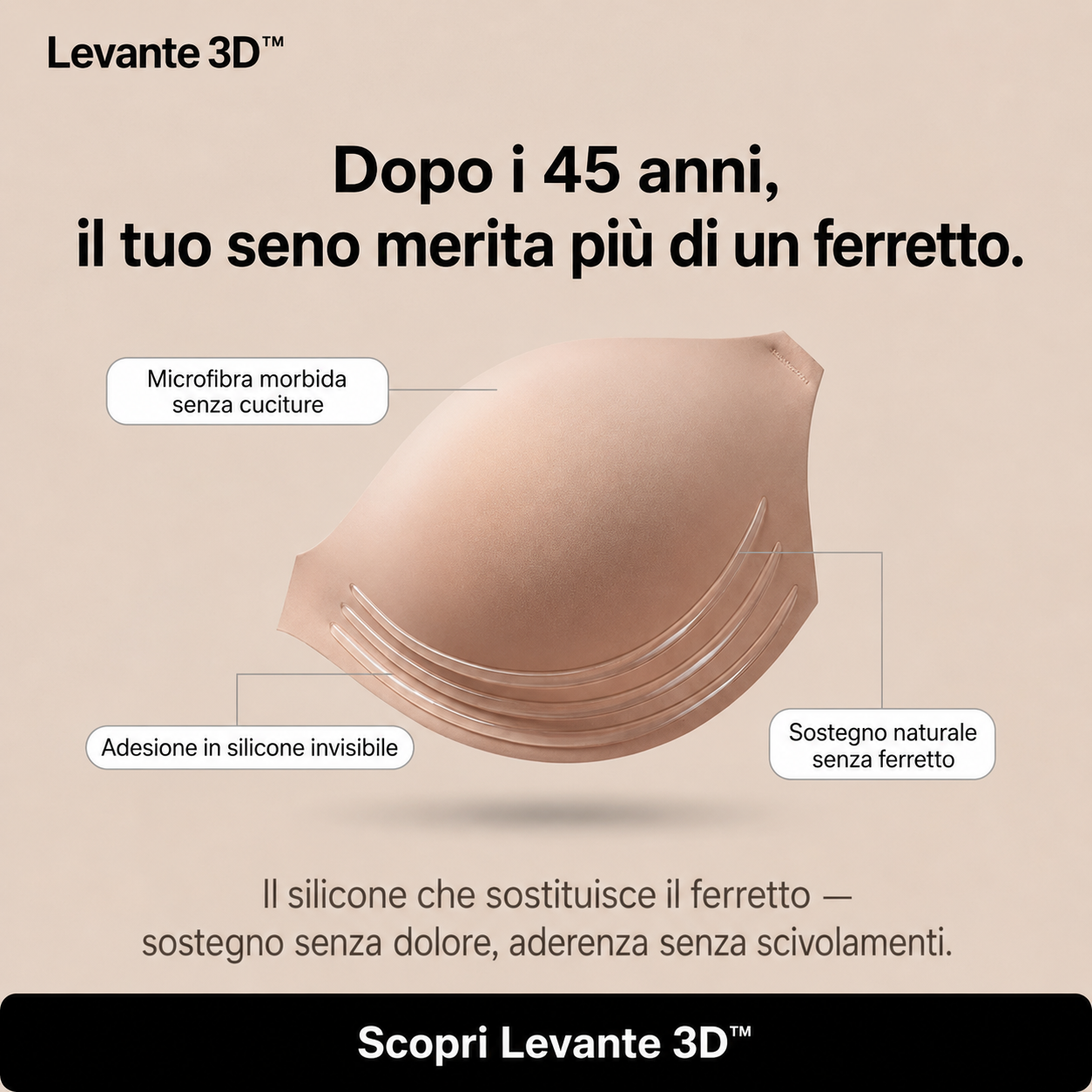 Levante 3D™ – Senza Ferretto