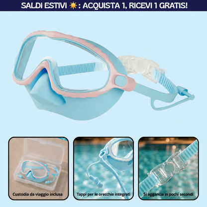 Aquini — Occhialini da Nuoto per Bambini