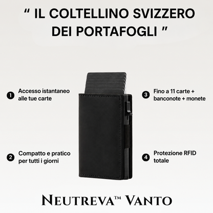 Vanto — Portafoglio Smart Minimalista