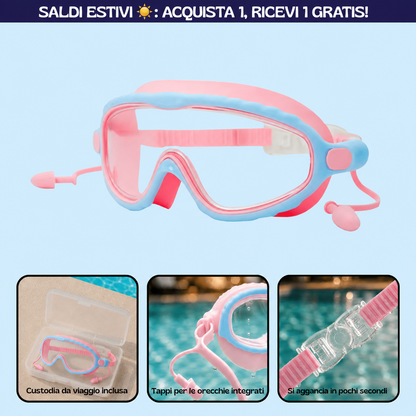 Aquini — Occhialini da Nuoto per Bambini