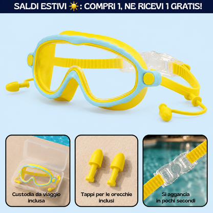 Aquini — Occhialini da Nuoto per Bambini