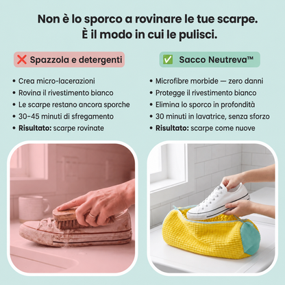 Sacco Salvascarpe per Lavatrice