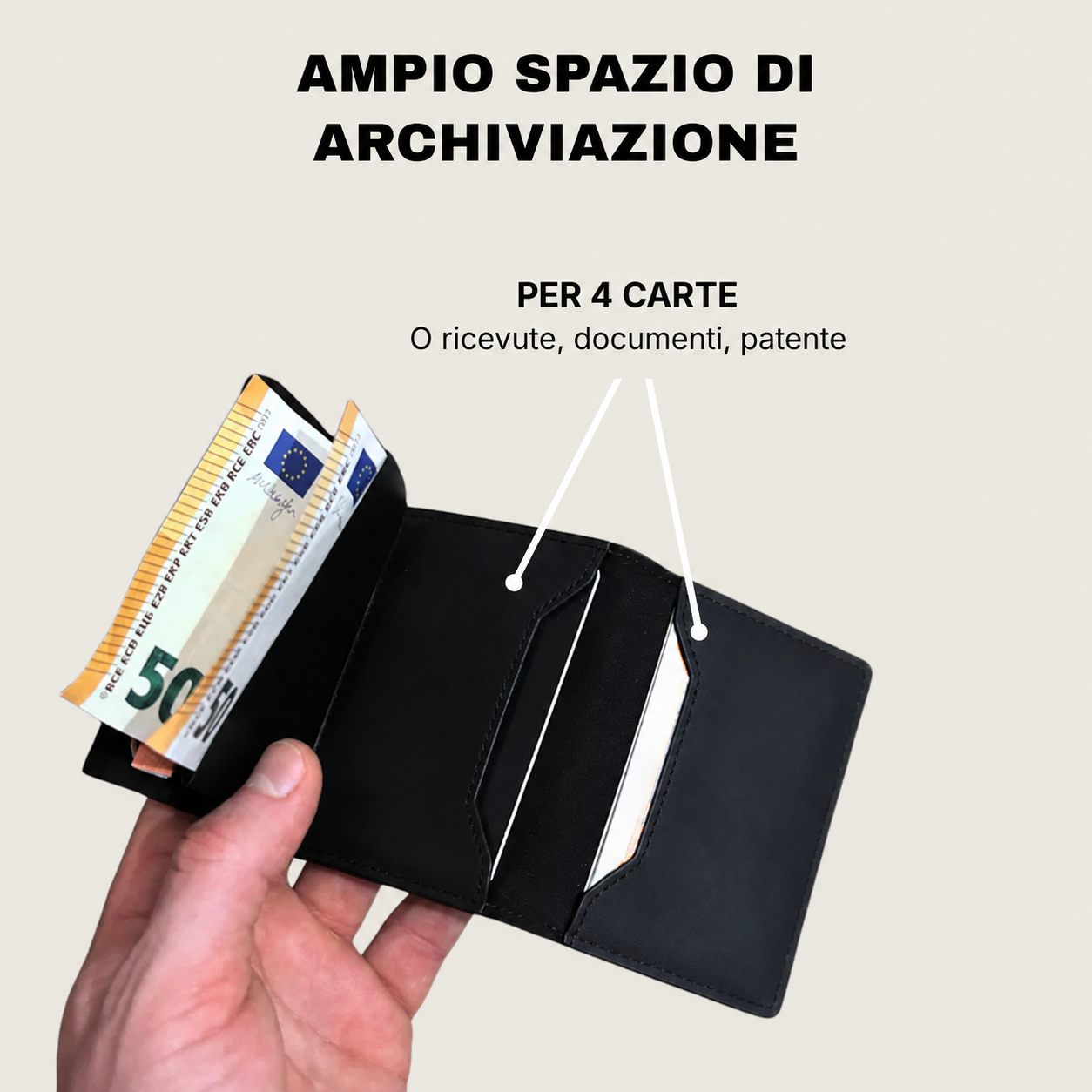 Vanto — Portafoglio Smart Minimalista