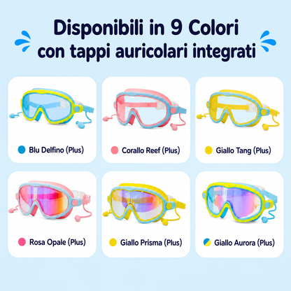 Aquini — Occhialini da Nuoto per Bambini