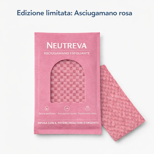 Asciugamano esfoliante Rosa